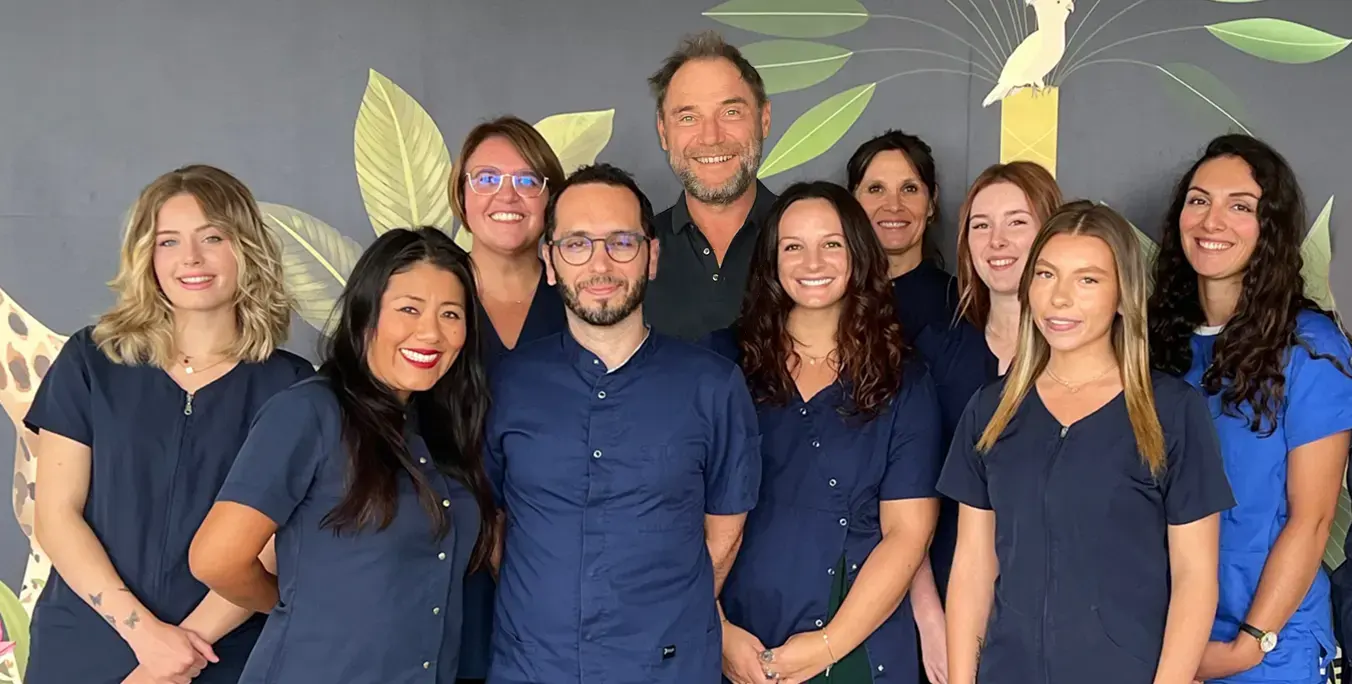 L'équipe du cabinet d'orthodontie du docteur Jacob à Lagord, près de La Rochelle